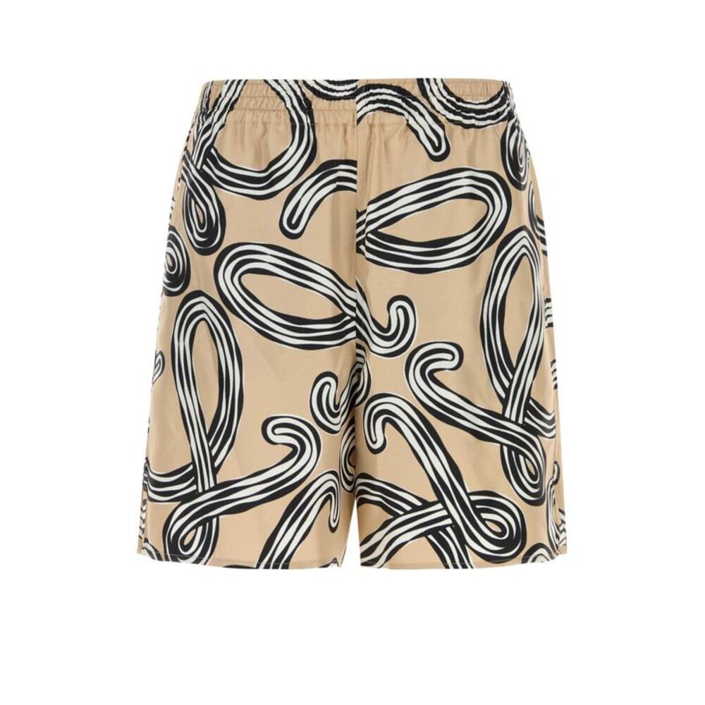 Loewe Paula's Ibiza Women Printed Silk Paula S Ibiza Shorts